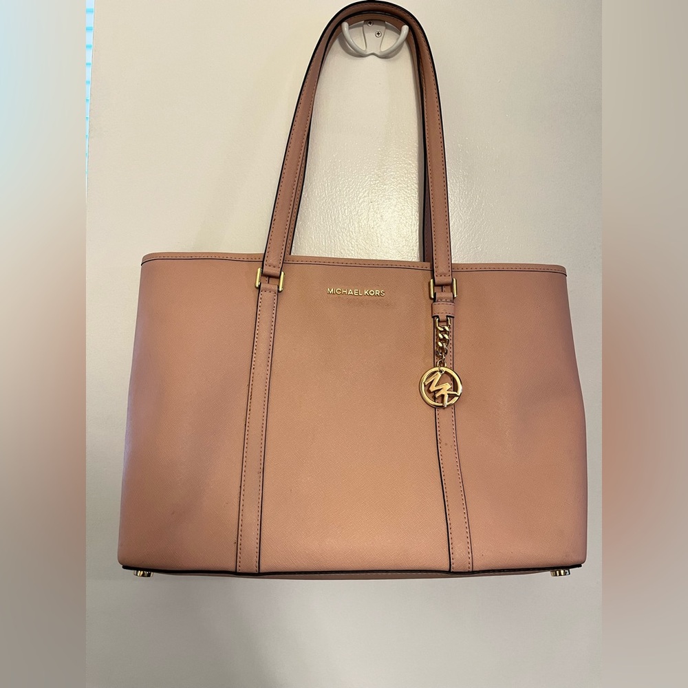 Michael Kors large leather tote